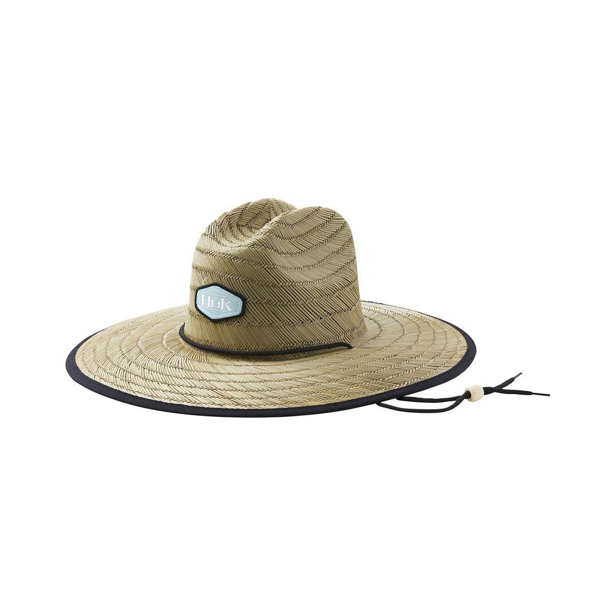 Huk Unisex Straw Hat Beach Glass, Beach Glass, bcf_hi-res