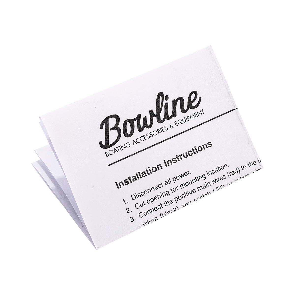 Bowline Switch Panel 2 Rocker LED Black, , bcf_hi-res