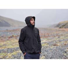 Macpac Men's Dispatch Rain Jacket, Black, bcf_hi-res