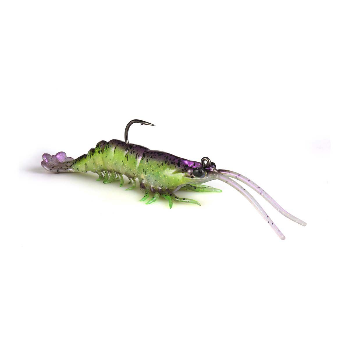 ZMan PrawnZ Elite Soft Plastic Lure 3.5in Purple Death, Purple Death, bcf_hi-res
