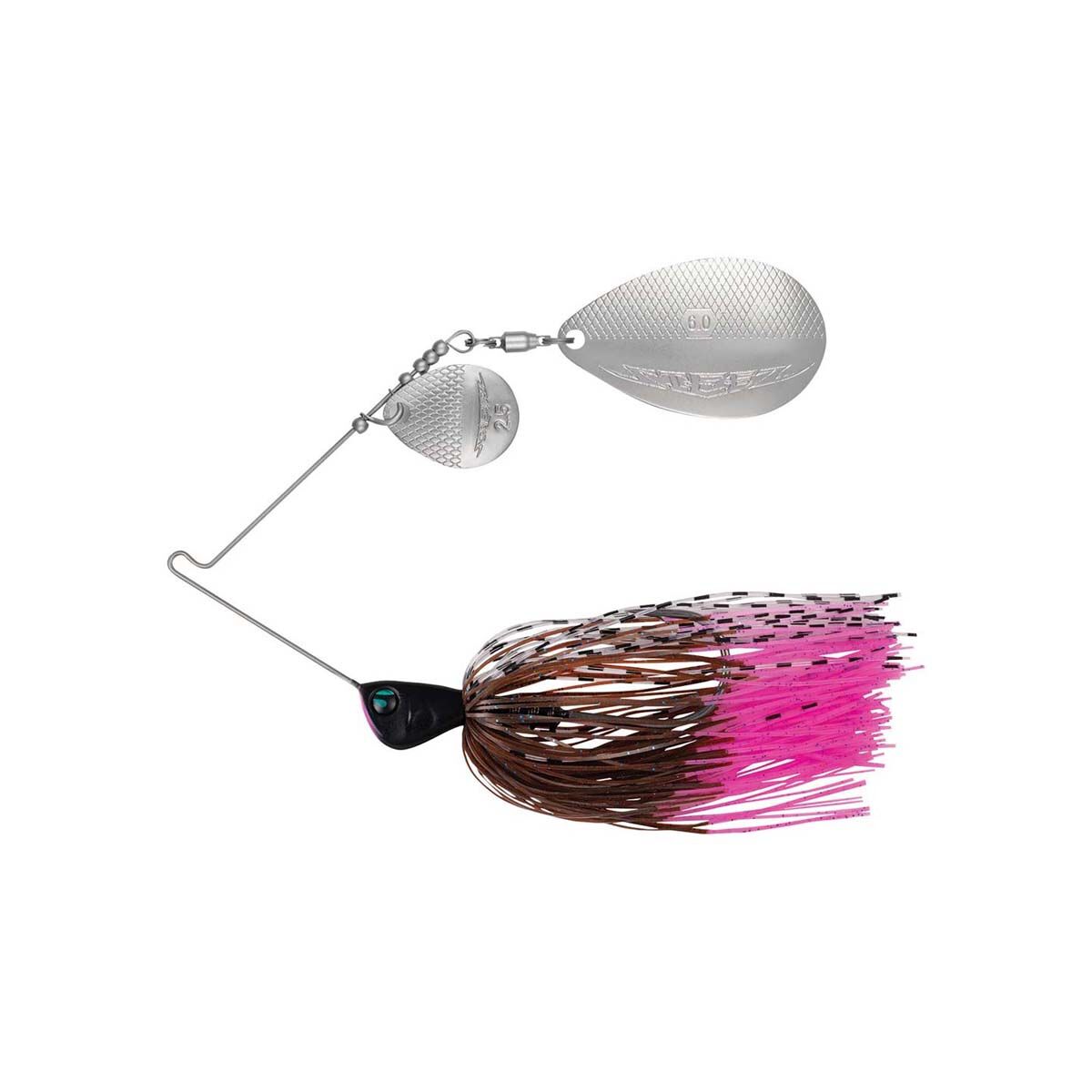 Daiwa Steez Asroc Spinnerbait Lure 3/8oz Neapolitan, Neapolitan, bcf_hi-res