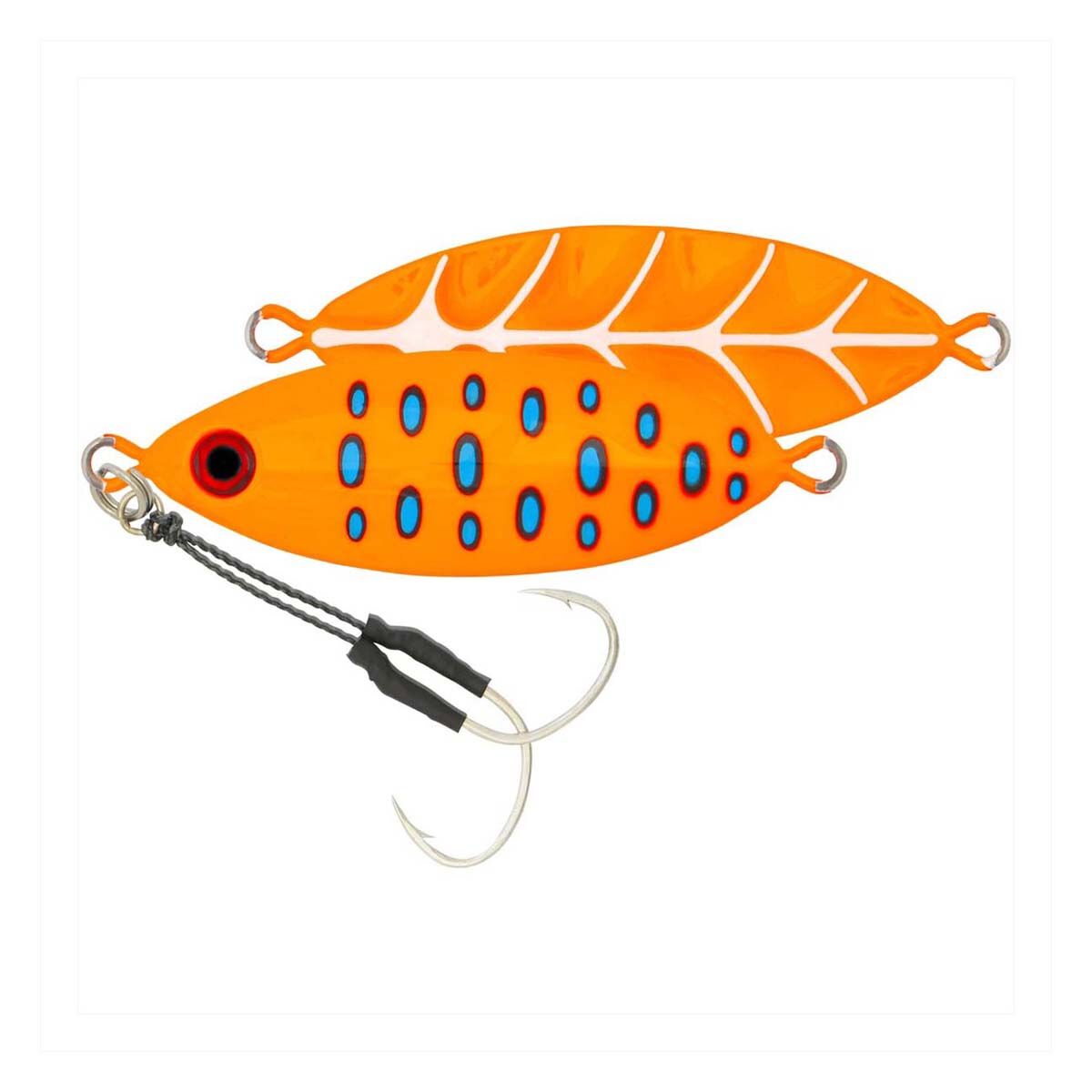 Samaki Ribcage Slow Fall Jig Lure 60g Coral Trout, Coral Trout, bcf_hi-res