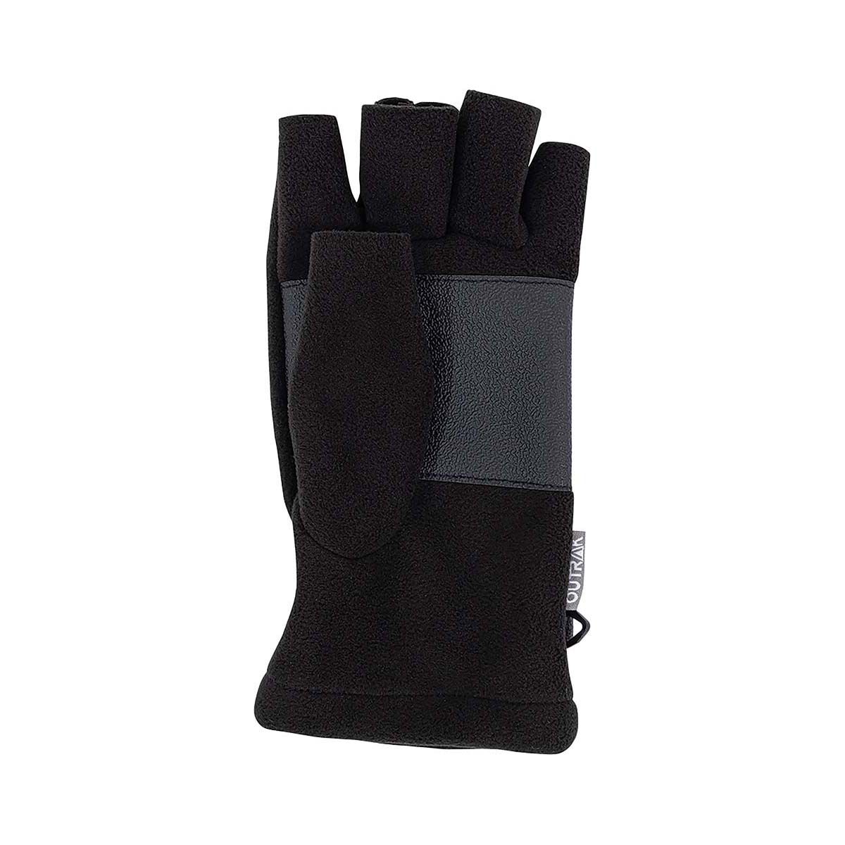OUTRAK Men's Fingerless Fleece Gloves BCF