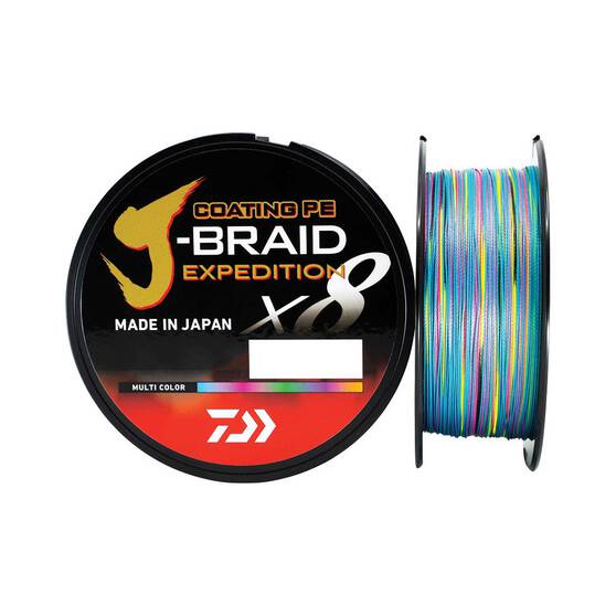 Daiwa J-Braid Expedition Braid Line Multi 500m 90lb, , bcf_hi-res