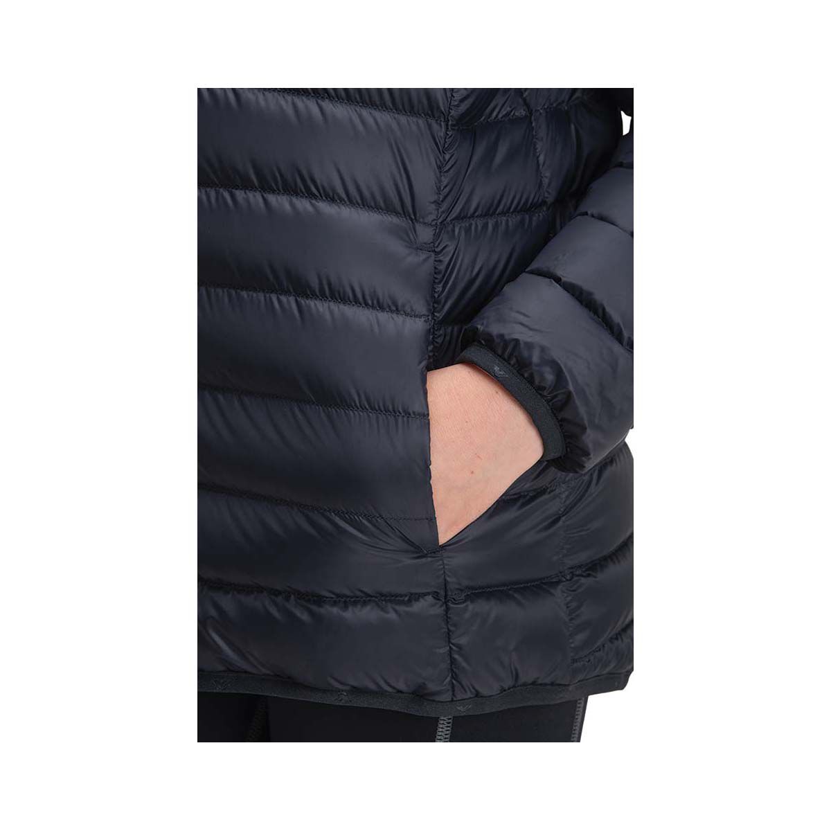 Macpac Kids' Uber Light Hooded Down Puffer Jacket V3 Black 10, Black, bcf_hi-res