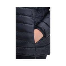 Macpac Kids' Uber Light Hooded Down Puffer Jacket V3, Black, bcf_hi-res