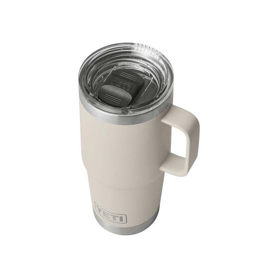 YETI® Rambler® Travel Mug 20 oz (591ml) with Stronghold™ Lid Taupe, Taupe, bcf_hi-res