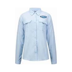 BCF Kids’ Long Sleeve Fishing Shirt, Blue, bcf_hi-res