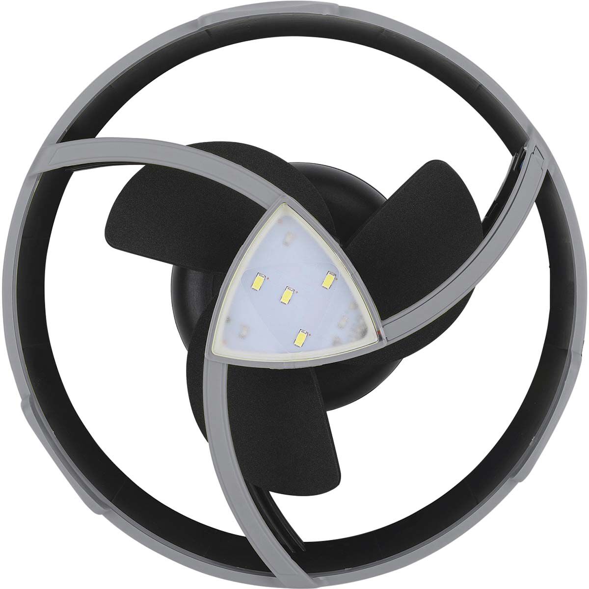 Wanderer Rechargeable Tent Fan with LED Light, , bcf_hi-res