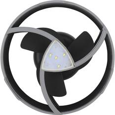 Wanderer Rechargeable Tent Fan with LED Light, , bcf_hi-res