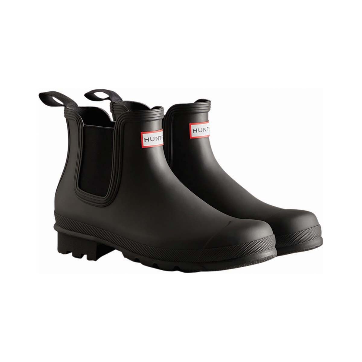 Hunter Men's Original Chelsea Gumboots Black 7 UK, Black, bcf_hi-res