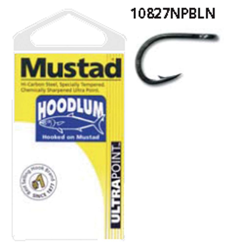 Mustad Hoodlum Live Bait Hooks 8 / 0 4 Pack