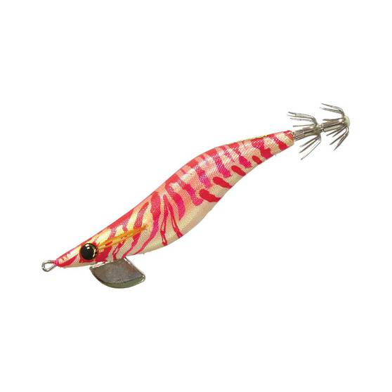 Asari Tiger Prawn Squid Jig Lure 3 Pink, Pink, bcf_hi-res