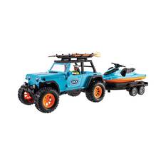 BCF Weekender 4WD Car And Jetski Playset, , bcf_hi-res