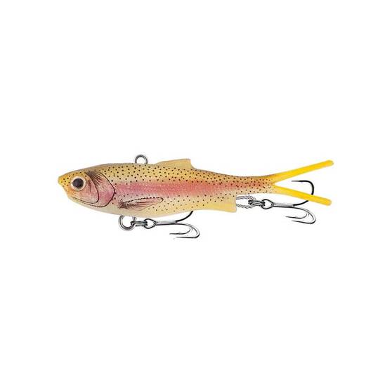 Samaki Vibelicious Fork Tail Soft Vibe Lure 70mm 10g Rainbow Trout, Rainbow Trout, bcf_hi-res