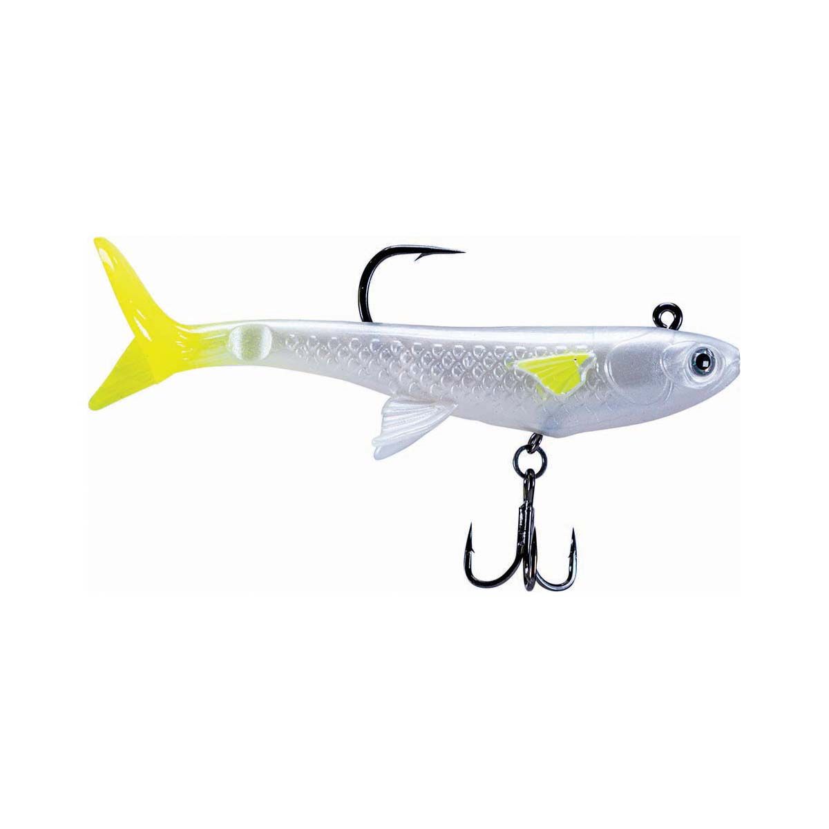 My Lure Box Barra Burner Soft Plastic Lure 120mm Summer Whiting, Summer Whiting, bcf_hi-res