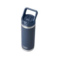 YETI® Rambler® Straw Bottle 18 oz (532 ml) Navy, Navy, bcf_hi-res