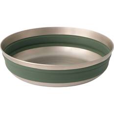 Sea to Summit Detour Collapsible Stainless Steel Bowl Green, Green, bcf_hi-res