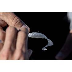 Berkley PowerBait Grub Soft Plastic Lure 4in Bleak, Bleak, bcf_hi-res