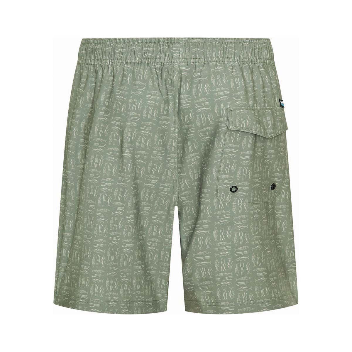 Nomad Men's Big Game Volley Shorts Sage 30, Sage, bcf_hi-res