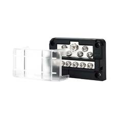 Bowline Fuse Block 6 Gang Black, , bcf_hi-res
