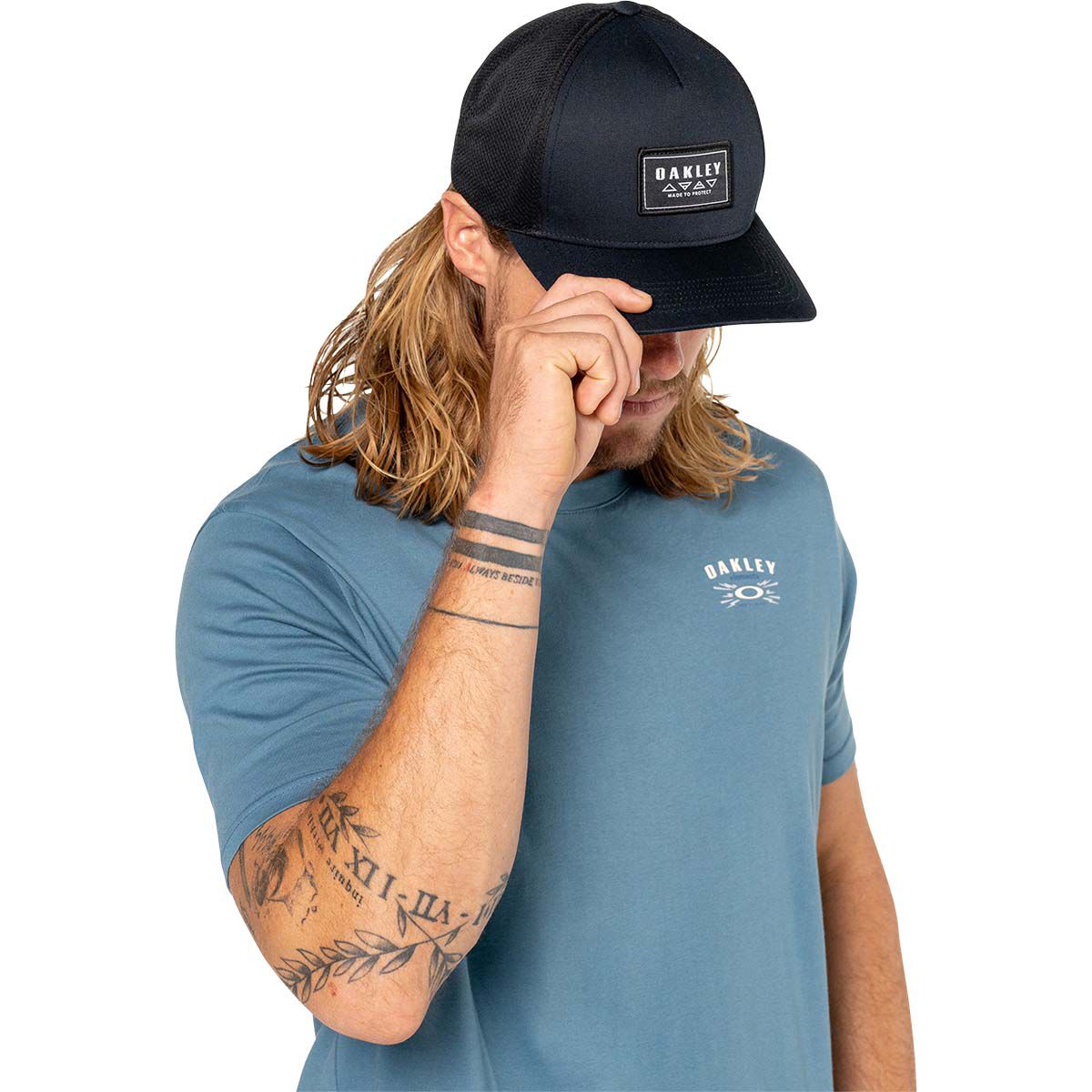 Oakley Elements Trucker Cap Blackout, Blackout, bcf_hi-res