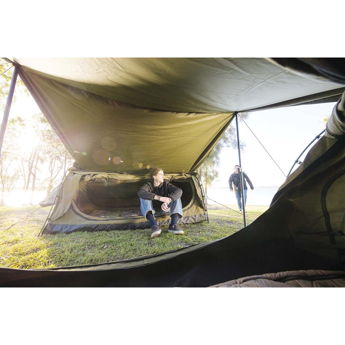 OZtrail Universal Swag Awning, , bcf_hi-res