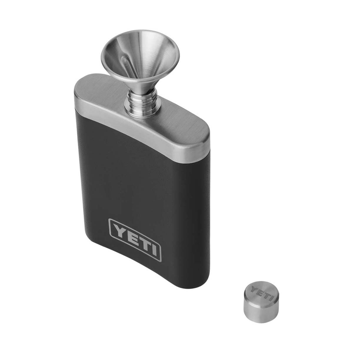 YETI&reg; Rambler&reg; Flask Black, Black, bcf_hi-res