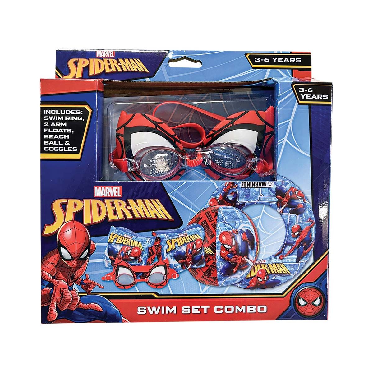 Spiderman Swim Set 5 Piece Combo, , bcf_hi-res