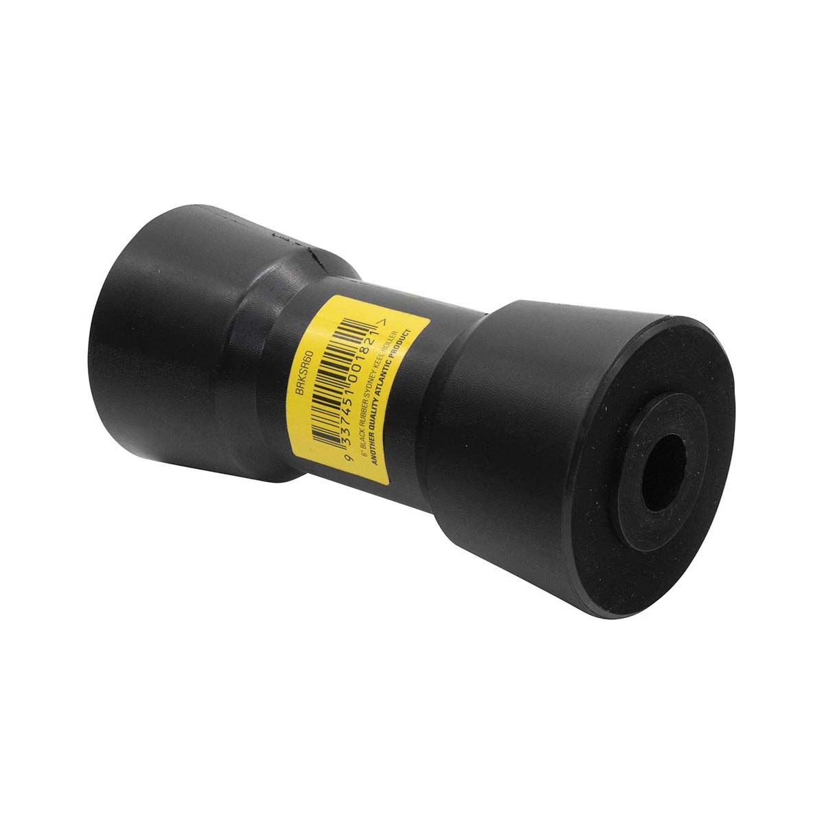 Atlantic Trailer Roller 6" Sydney KeelRoller Black, , bcf_hi-res