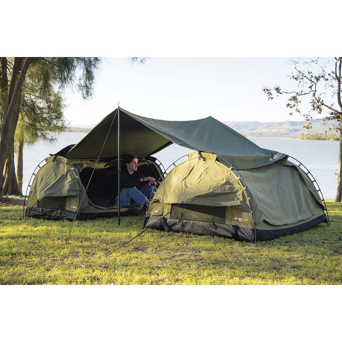 OZtrail Universal Swag Awning, , bcf_hi-res