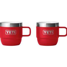 YETI® Rambler® Cup Espresso 6 oz (177ml) 2 Pack Rescue Red, Rescue Red, bcf_hi-res