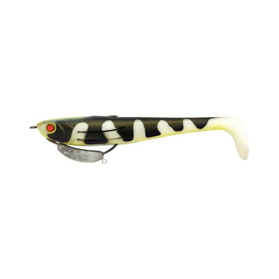 Zerek Flat Shad Pro Soft Plastic Lure 4.5in Baby Barra, Baby Barra, bcf_hi-res