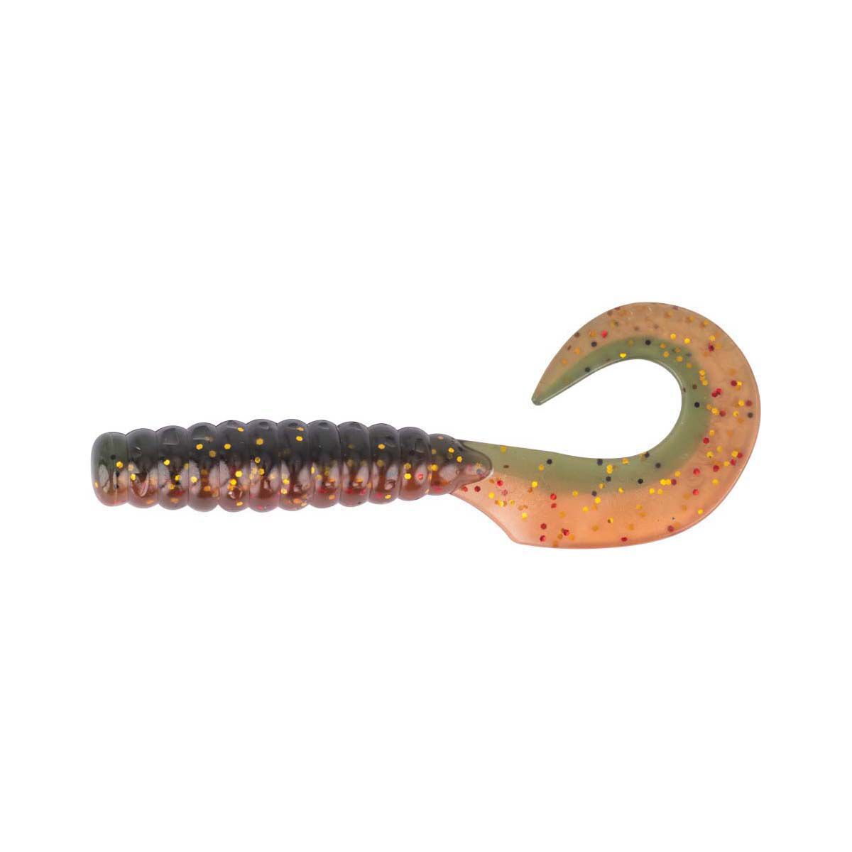 Berkley PowerBait Grub Soft Plastic Lure 4in Camo, Camo, bcf_hi-res