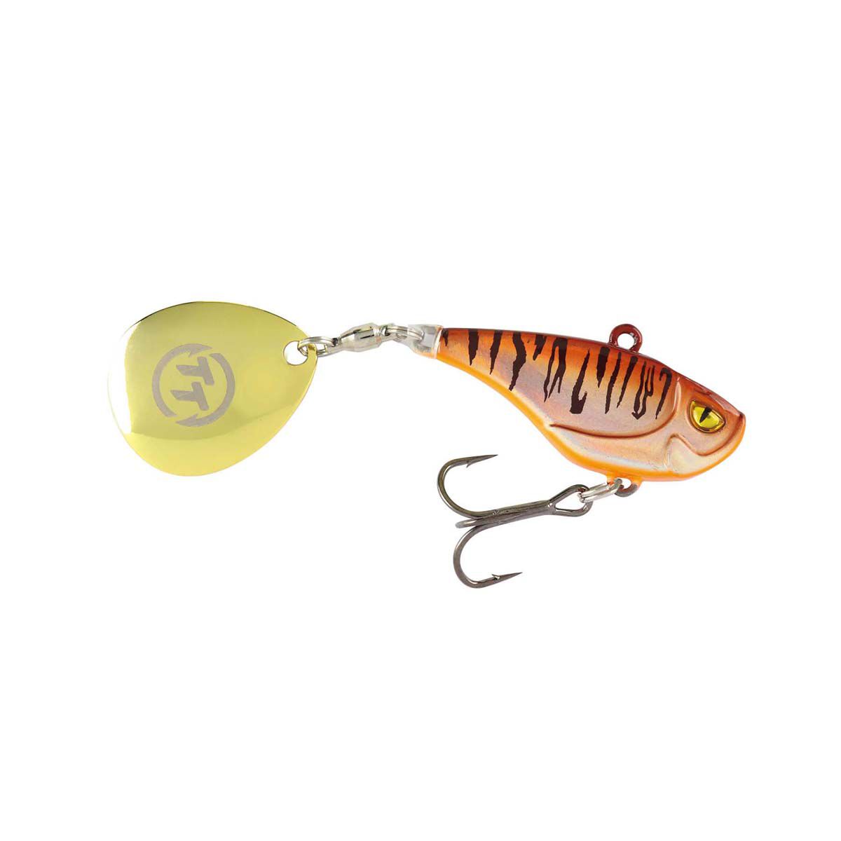 TT Fishing Flashpoint+ Tail Spinner Lure 43mm Mongrel Tiger, Mongrel Tiger, bcf_hi-res