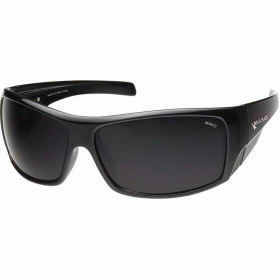 MAKO Indestructible Polarised Sunglasses with Grey Lens BCF