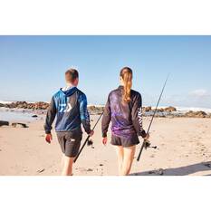 Daiwa Men's Hooded Fishing Shirt, Navy, bcf_hi-res