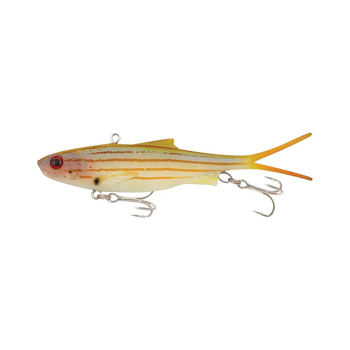 Samaki Vibelicious Fork Tail Soft Vibe Lure 150mm 50g Stripey Snapper, Stripey Snapper, bcf_hi-res