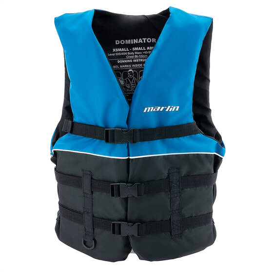 Marlin Australia Adults Dominator Level 50S PFD Blue XS / S, Blue, bcf_hi-res