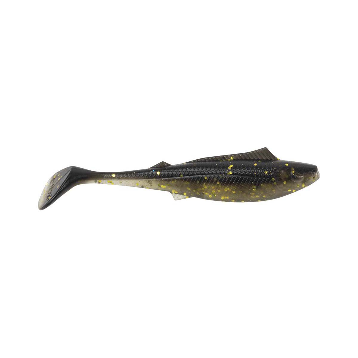 Berkley PowerBait Nemesis Paddle Tail Soft Plastic Lure 3in Brown Gold, Brown Gold, bcf_hi-res