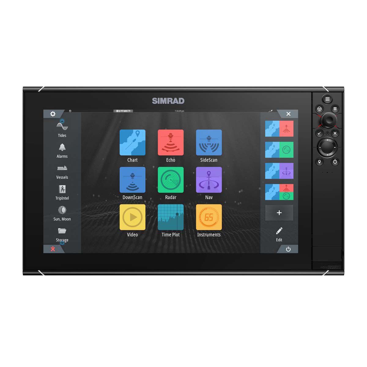 Simrad EVO3S NSS16  Sounder Combo 16in, , bcf_hi-res