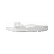 Birkenstock Unisex Madrid Narrow EVA Sandals, White, bcf_hi-res