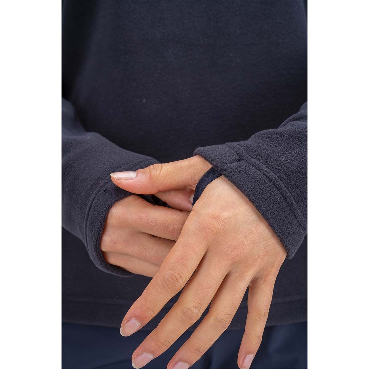 Macpac Women's Tui Fleece Pullover V6 Black 10, Black, bcf_hi-res