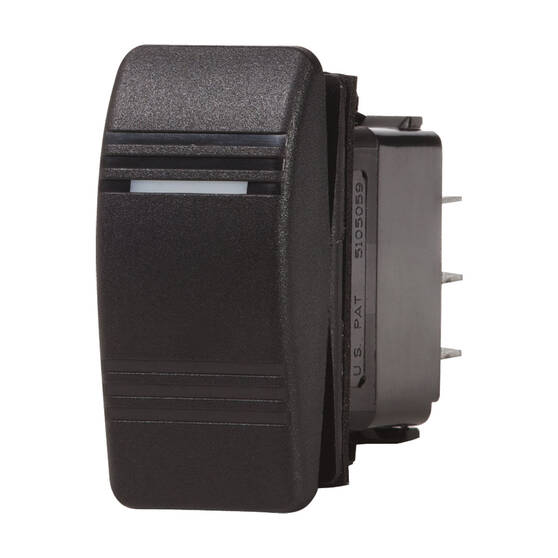 Blue Sea Systems Contura SPST On/Off Black Switch, , bcf_hi-res