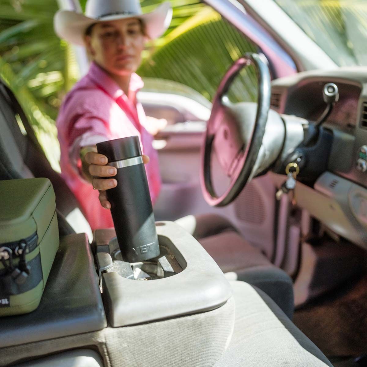 YETI&reg; Rambler&reg; Travel Bottle 12 oz ( 354ml) Black, Black, bcf_hi-res