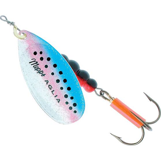 Mepps Aglia Fluo Inline Spinner, Rainbow Trout, bcf_hi-res