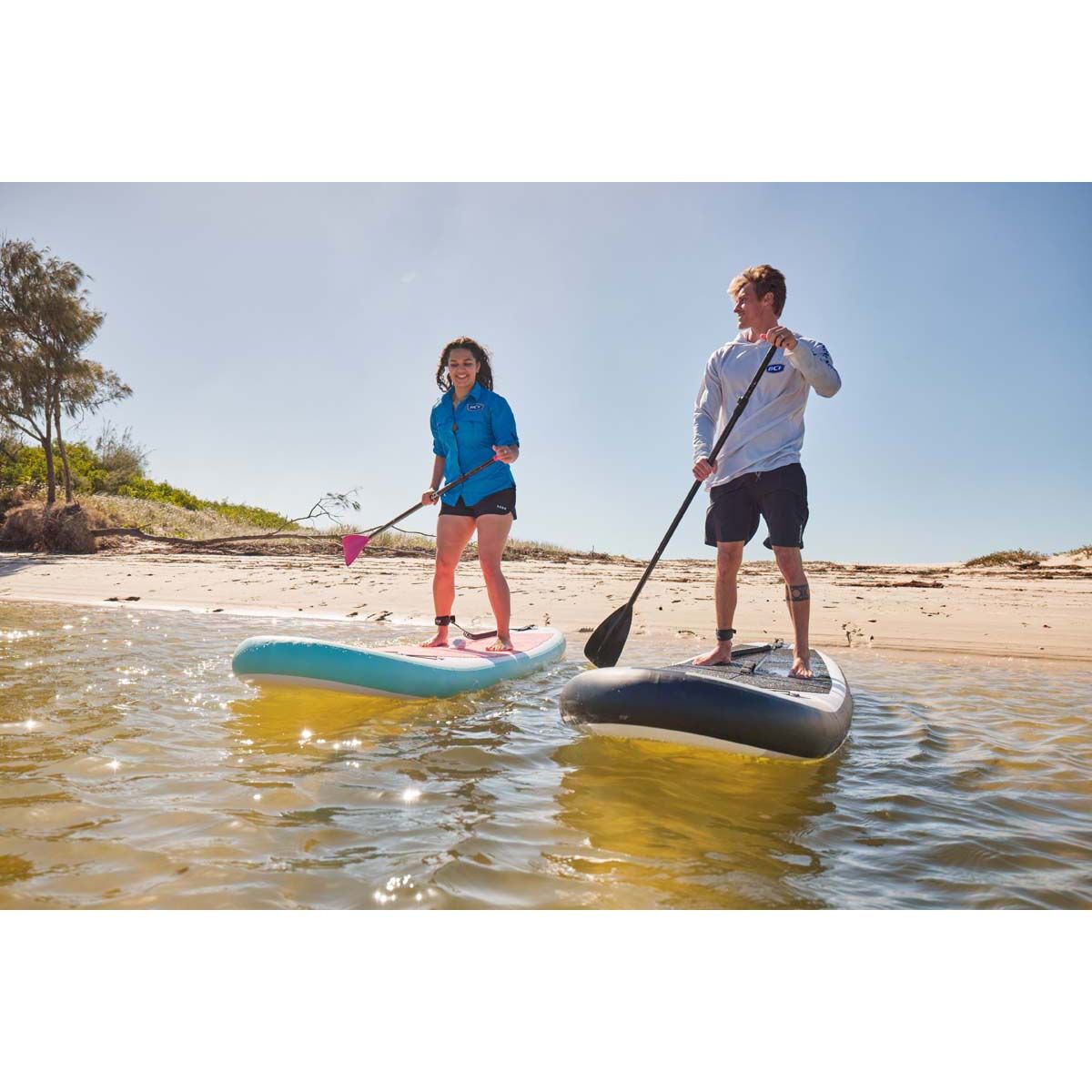 Quiksilver Inflatable Stand Up Paddle Board 10&rsquo;4 - Aqua, , bcf_hi-res