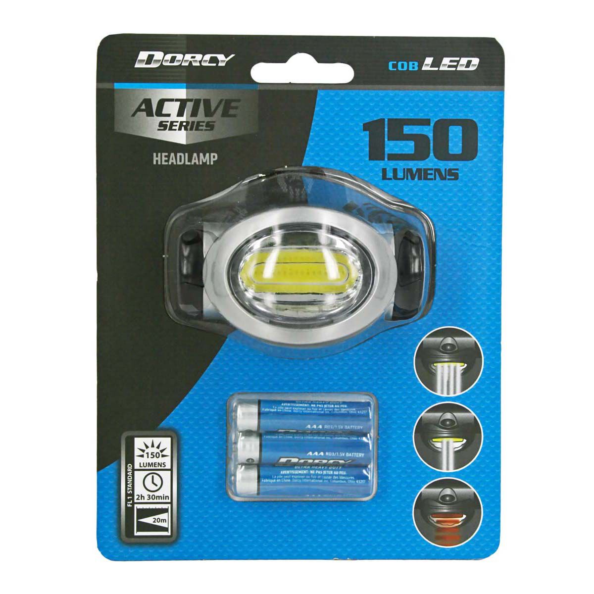Dorcy Active 150 Lumen Headlamp, , bcf_hi-res