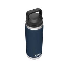 YETI® Rambler® Bottle 26 oz (760 ml) with Chug Cap, Navy, bcf_hi-res