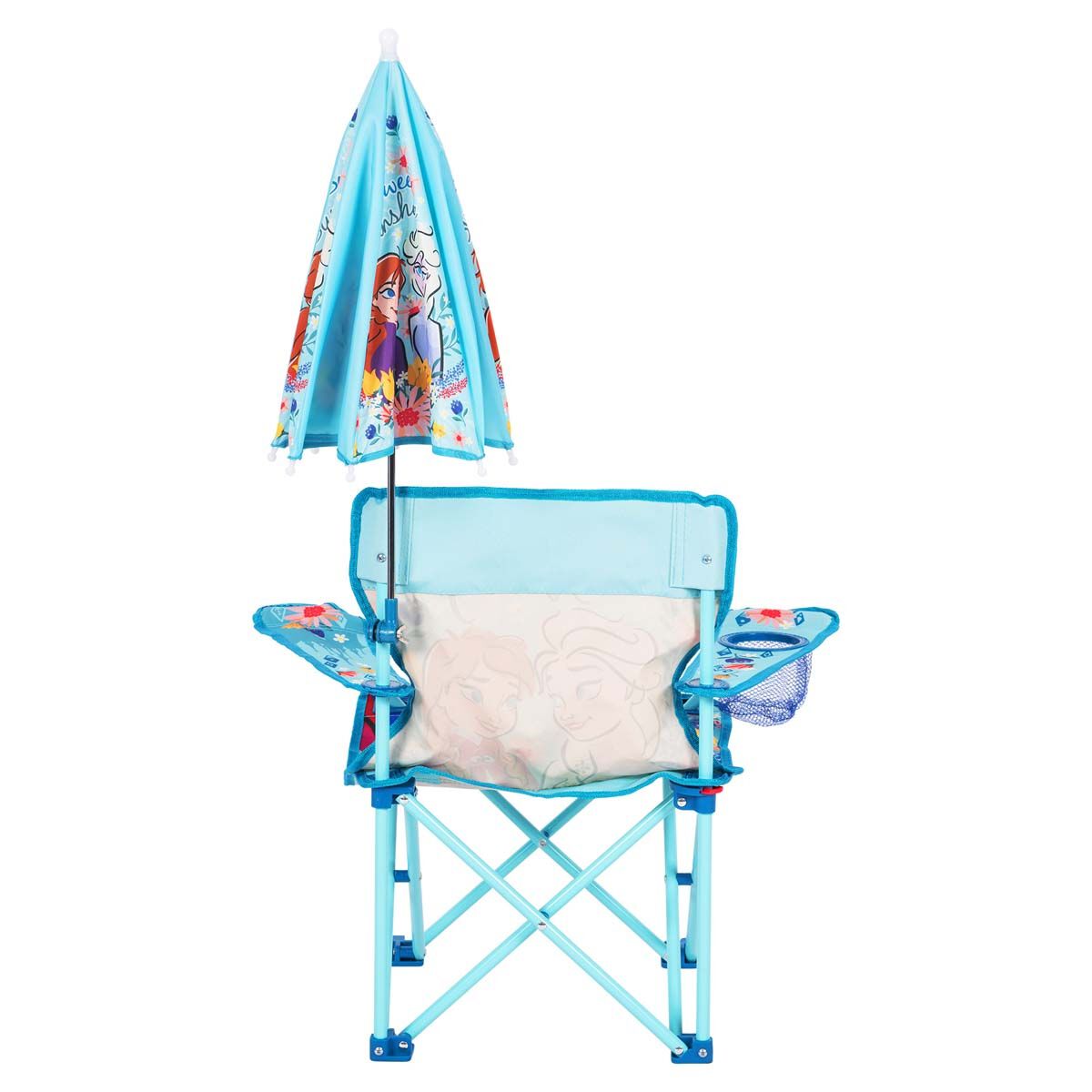 Frozen Kids Camp Chair with Umbrella 30kg, , bcf_hi-res